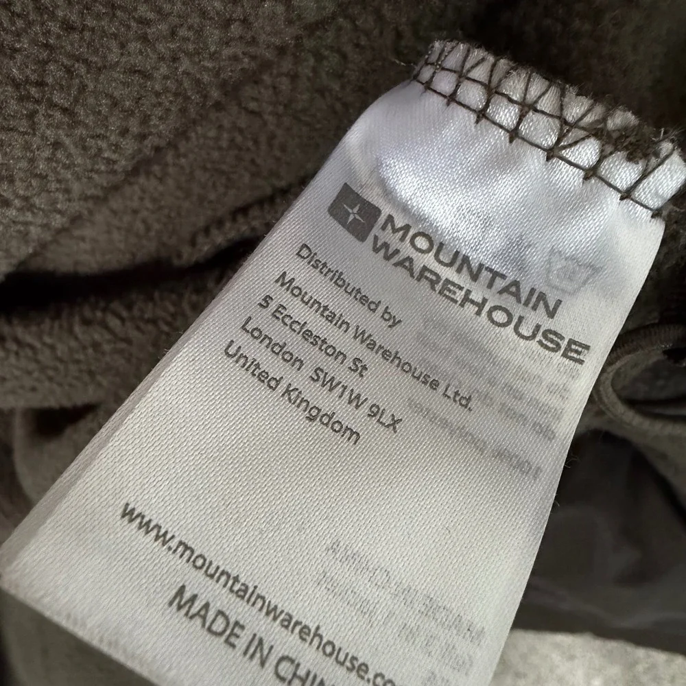 Mountain Warehouse 3 in 1 Jacket Mens XL Olive Fleece Lined Waterproof Fell